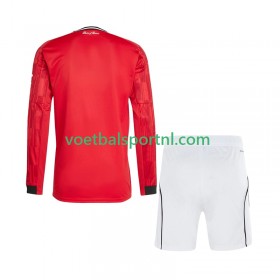 Manchester United Thuis Shirt Kind 2025-26 L/S